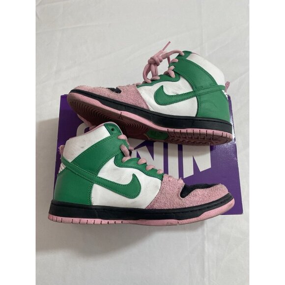 Pre-Owned Mens Size 8 - Nike Dunk Pro Premium SB High Invert Celtics CU7349 001 main image 11